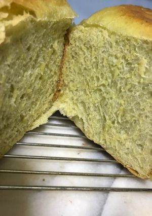 よもぎパン(角食)-レシピのメイン写真