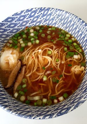 ラ王で☆カンタン本格ピリ辛ねぎラーメン-レシピのメイン写真