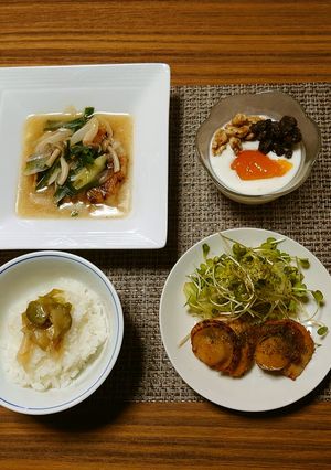 ヨウサマの減塩朝食基本的な病院食日11㊹-レシピのメイン写真