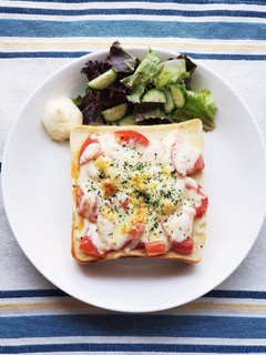 シンプル☆トマトとチーズのトースト-レシピのメイン写真