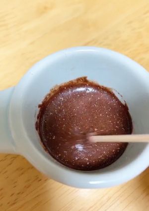 チョコペン代用♪クッキーなどに絵を描ける-レシピのメイン写真