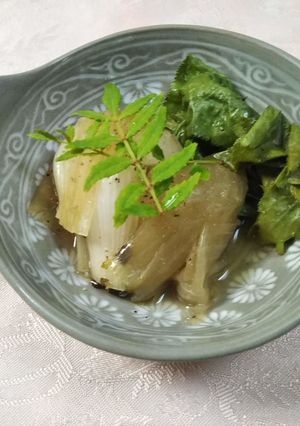 新玉ねぎのあっさり煮-レシピのメイン写真
