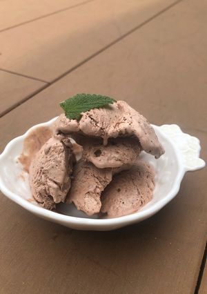 簡単で濃厚♬ 酵素チョコアイス♬-レシピのメイン写真