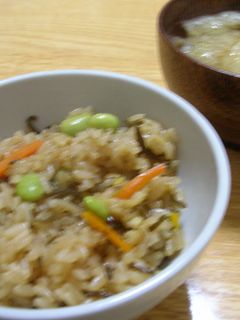 簡単炊き込み豆ご飯-レシピのメイン写真