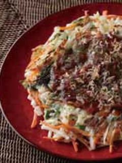 せん切り野菜のお好み焼き-レシピのメイン写真