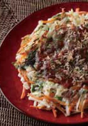 せん切り野菜のお好み焼き-レシピのメイン写真
