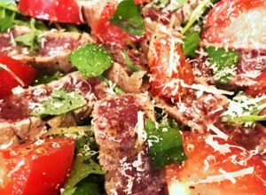 冷凍マグロでイタリアンのタリアータ！-レシピのメイン写真