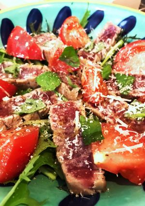 冷凍マグロでイタリアンのタリアータ！-レシピのメイン写真