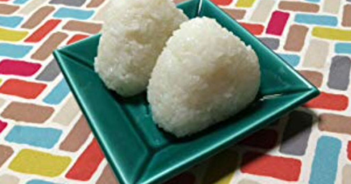 手にぎり！基本の塩おにぎり by えりみん Erimin 【クックパッド