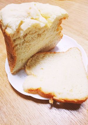 HBで薄力粉だけ！ふわふわ食パン-レシピのメイン写真