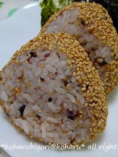 **鮭そぼろマヨにぎり**-レシピのメイン写真
