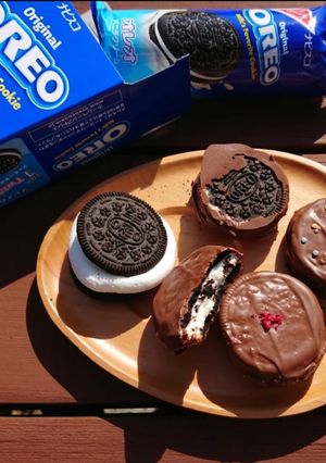 大量生産可。オレオマシュマロチョコパイ-レシピのメイン写真
