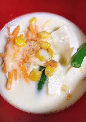 豆腐のミルクスープ-レシピのメイン写真