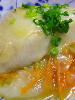 【病院】白身魚白みそ蒸し【給食】-レシピのメイン写真
