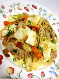 野菜たっぷり塩焼きそば-レシピのメイン写真