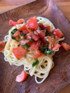 トマトと大葉の冷製パスタ-レシピのメイン写真