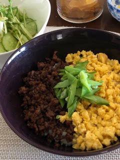 ☆我が家のそぼろ丼☆-レシピのメイン写真
