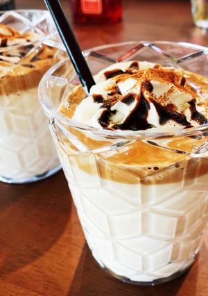 ダルゴナコーヒー♡ビターショコラ風-レシピのメイン写真