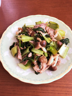 青梗菜の炒め物-レシピのメイン写真