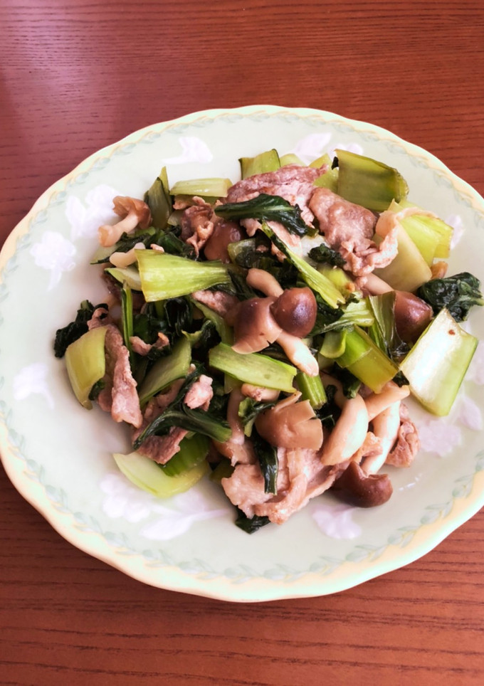 青梗菜の炒め物-レシピのメイン写真
