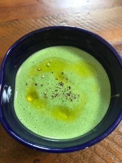 ほうれん草とじゃがいもの冷製スープ-レシピのメイン写真