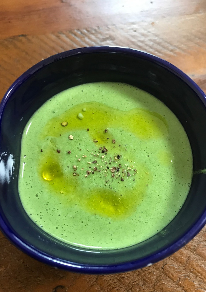 ほうれん草とじゃがいもの冷製スープ-レシピのメイン写真
