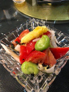 空豆とトマトのピクルス-レシピのメイン写真