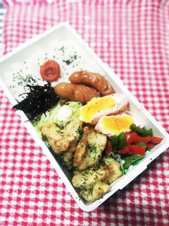 パパ弁当♡鶏胸の鶏ガラ揚げ5/14-レシピのメイン写真