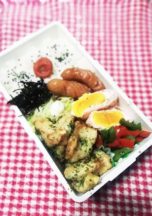 パパ弁当♡鶏胸の鶏ガラ揚げ5/14-レシピのメイン写真