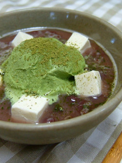 チーズと抹茶のアイスぜんざい☆-レシピのメイン写真