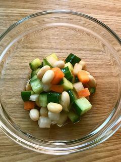 【学校給食】コロコロサラダ-レシピのメイン写真