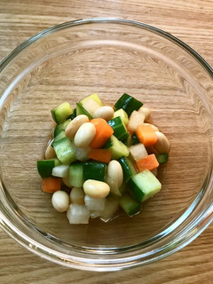 【学校給食】コロコロサラダ-レシピのメイン写真