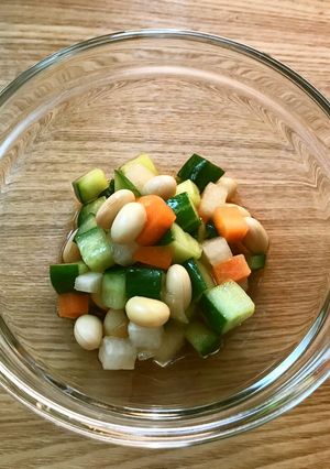 【学校給食】コロコロサラダ-レシピのメイン写真