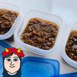 冷凍保存もできる 黒糖肉そぼろ