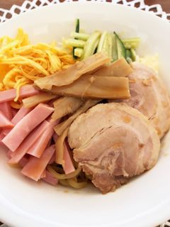 自作つゆで冷やし中華始めました♪-レシピのメイン写真
