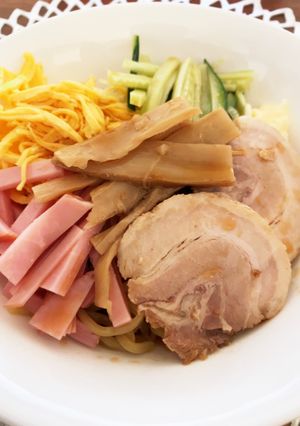 自作つゆで冷やし中華始めました♪-レシピのメイン写真