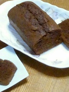 絶品!チョコレートのパウンドケーキ-レシピのメイン写真