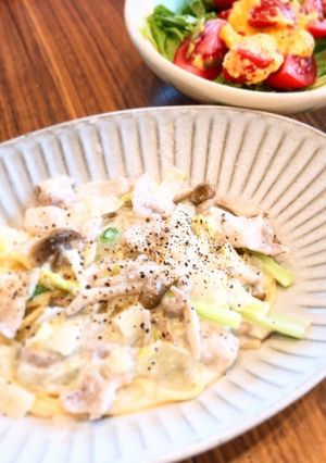 豚バラと白菜のクリーム煮-レシピのメイン写真