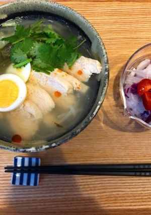 鶏胸肉のフォー-レシピのメイン写真