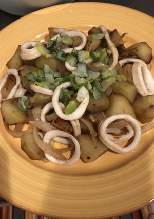 イカとじゃが芋のバターじょうゆ-レシピのメイン写真