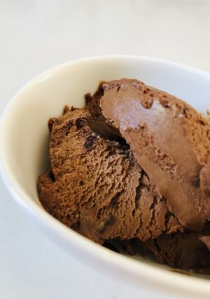 混ぜるだけ！濃厚チョコアイス♡-レシピのメイン写真