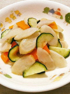 保育園給食★新ごぼうのサラダ-レシピのメイン写真