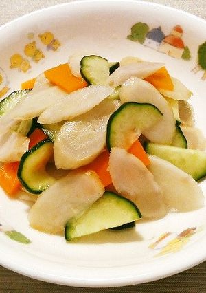 保育園給食★新ごぼうのサラダ-レシピのメイン写真