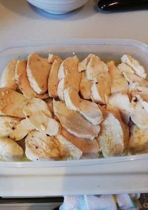 自家製サラダチキン　ゆず胡椒味-レシピのメイン写真