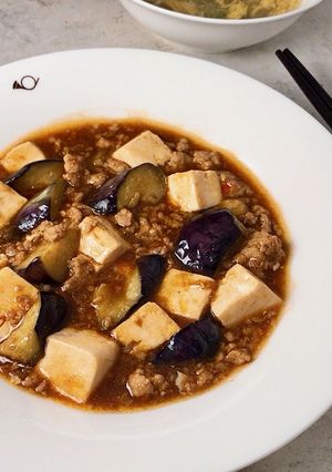 ♪麻婆茄子豆腐♪-レシピのメイン写真