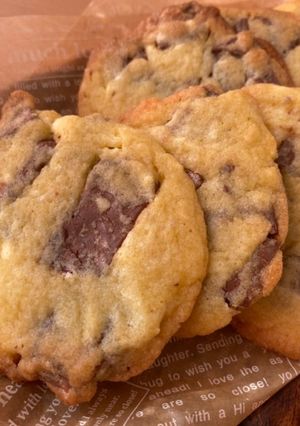 混ぜて焼くだけ！チョコチップクッキー-レシピのメイン写真