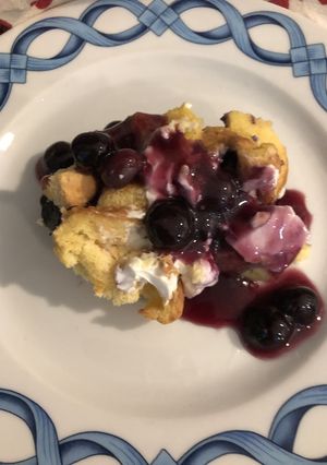 ベイクドブルーベリーフレンチトースト-レシピのメイン写真