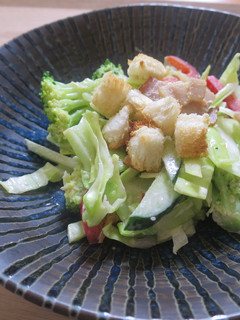 シーザー風サラダ /七尾市給食-レシピのメイン写真