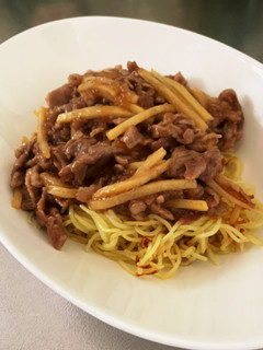 豚肉の細切りとたけのこの焼きそば-レシピのメイン写真