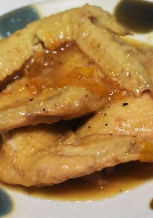 炊飯器で作る手羽先のママレード煮-レシピのメイン写真